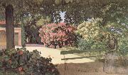 Frederic Bazille The Terrace at Meric Germany oil painting artist